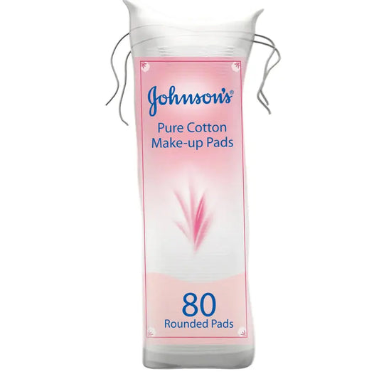 Johnsons Pure Cotton Cosmetic Rounds 80