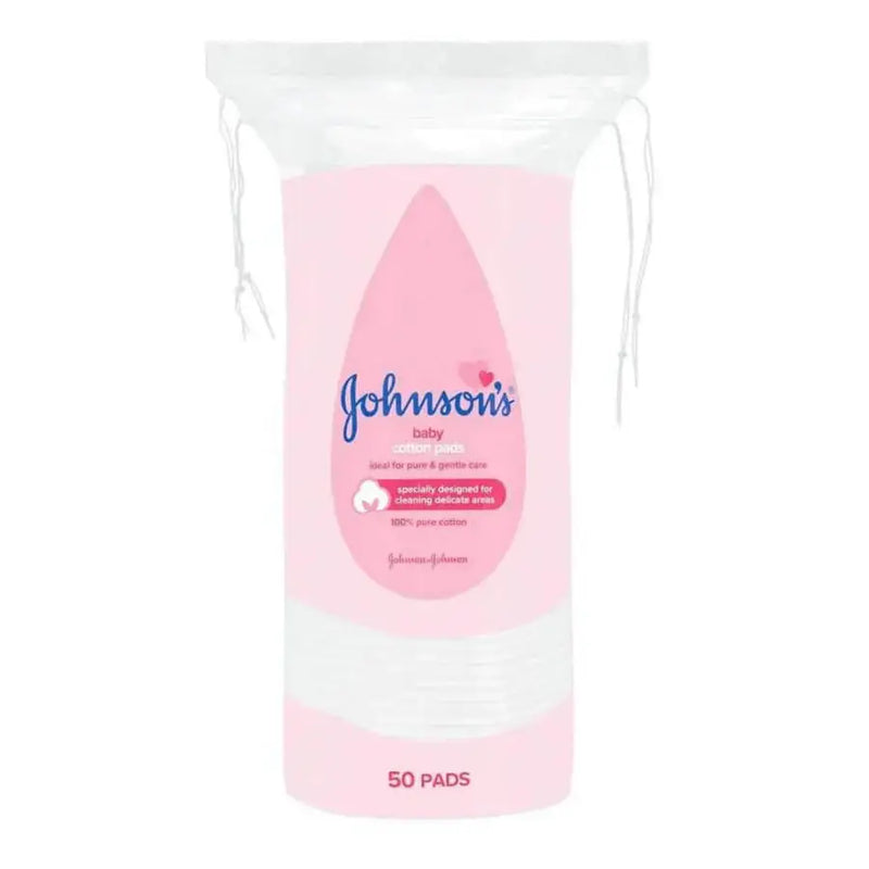 Johnsons Pure Cotton Make Up Pads 50