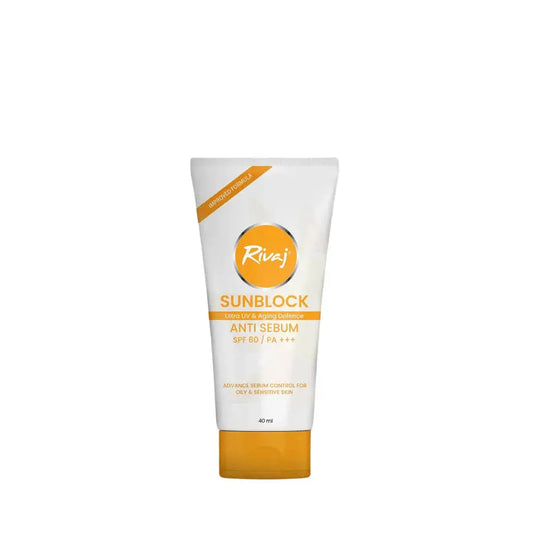Rivaj UK Radiance Sunblock SPF 60+++ 40ml