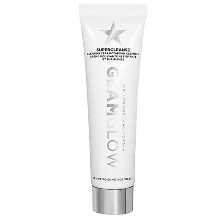 GLAM GLOW SUPER CLEANSE CLEARING CREAM-TO-FOAM CLEANSER 