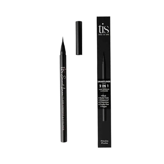 This Is She Smartliner: 2-in-1 Eyelashes Glue And Liner 1ml