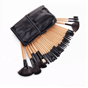 32-Piece Brush Set - Professional Makeup Tools for Flawless Application