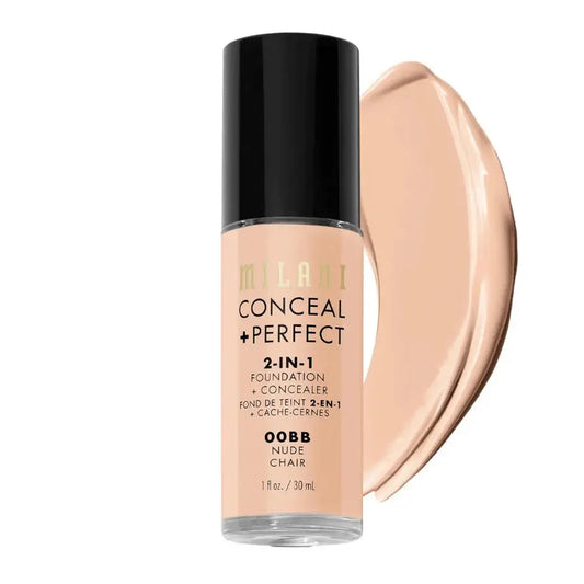 MILANI 2-in-1 FOUNDATION + CONCEALER 00AA IVORY 30ml – Buy Online in Pakistan | Derma.pk
