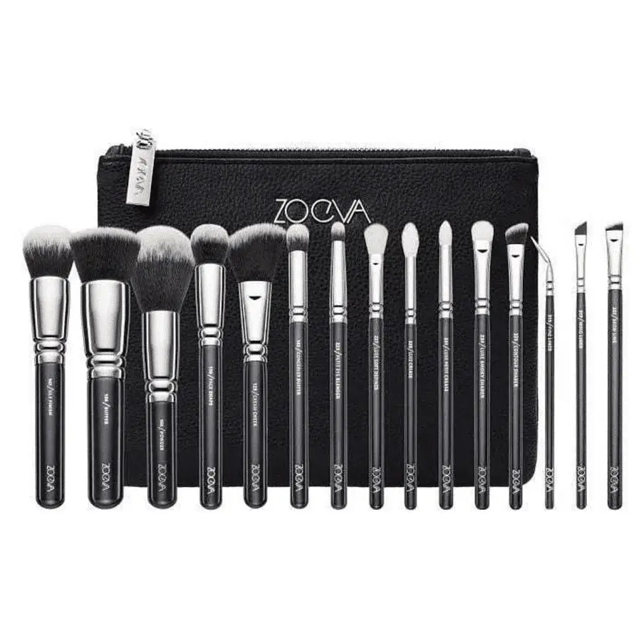 Zogva Brush Set Black Branded 15pes