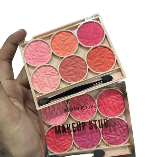 Romantic Color Contour Palette 6 Color