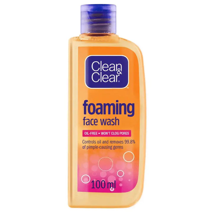clean clear face wash