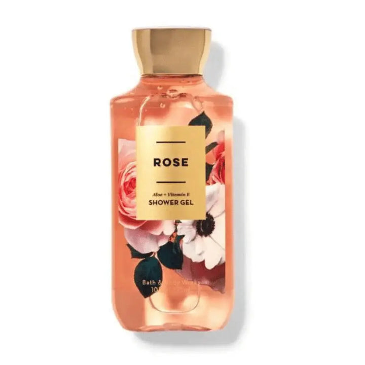 BATH &amp; BODY ROSE INFUSED SHOWER GEL 295ml