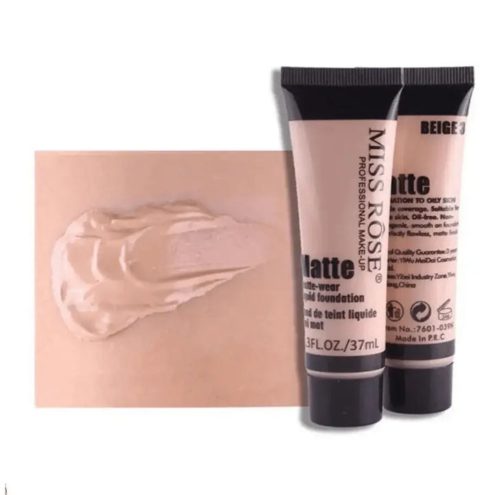 MISS ROSE MATTE WEAR LIQUID FOUNDATION IN BEIGE 3 