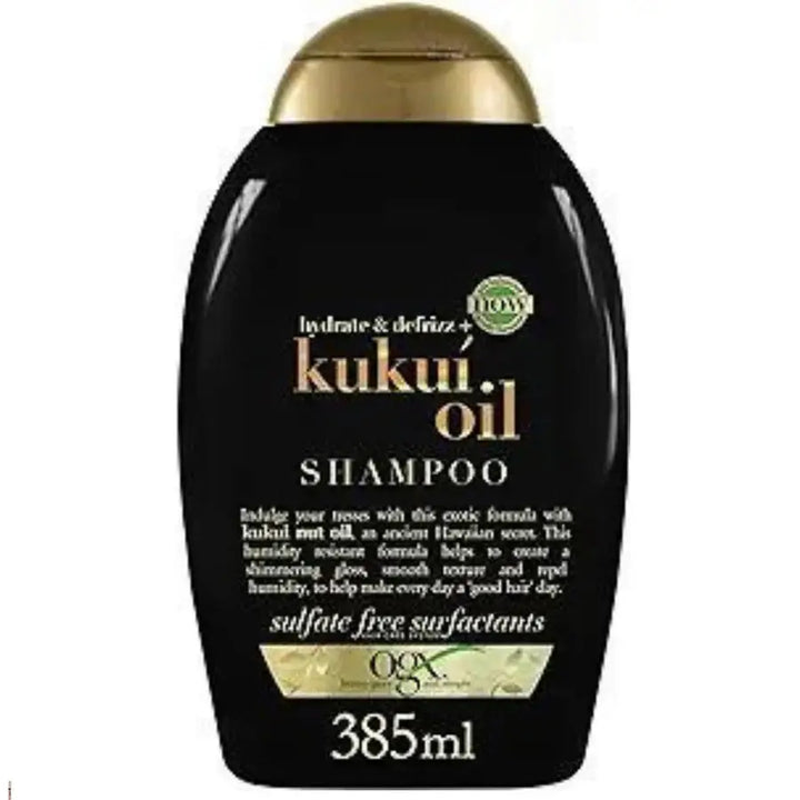 SMOOTH & HYDRATED: OGX KUKUI OIL SHAMPOO 