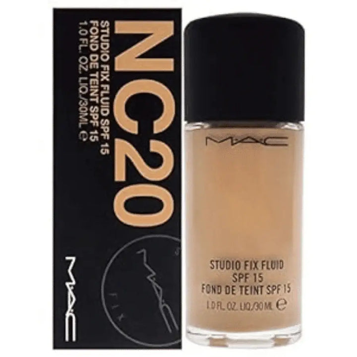 MAC STUDIO FIX FLUID FOUNDATION SPF15 #NC20 