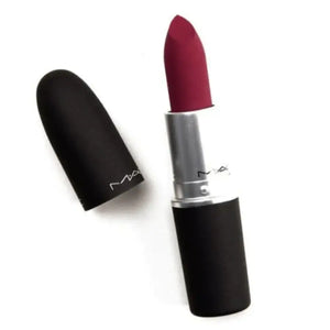 MAC Powder Kiss Lipstick Burning Love 3g