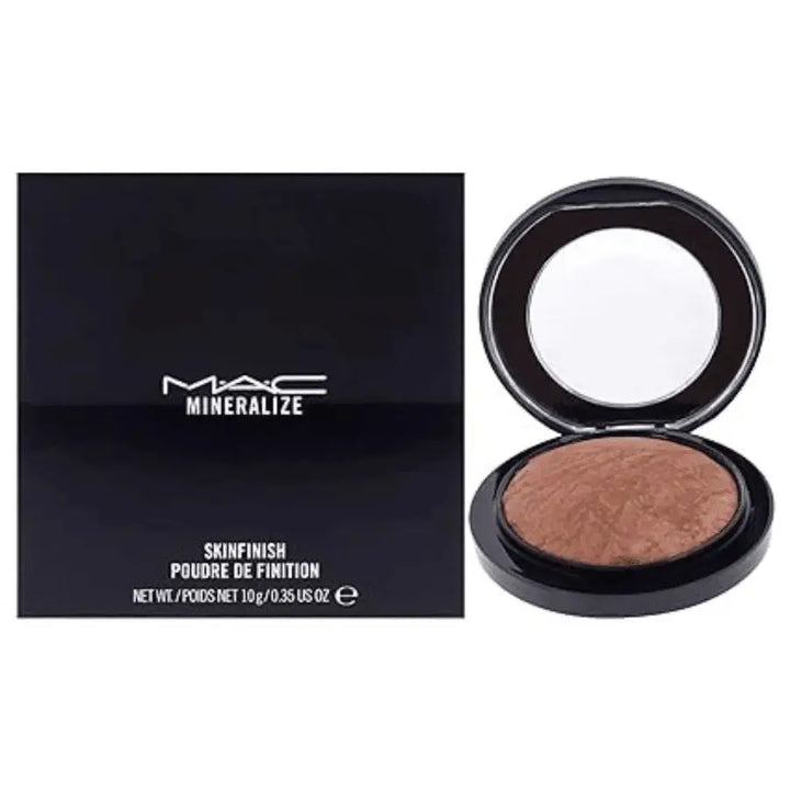 MAC SKIN FINISH POWDER HIGHLIGHTER IN SHADE GLOBAL GLOW