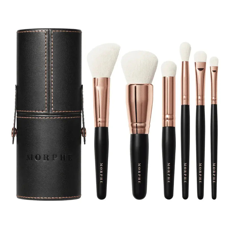 Morphe Rose Escape 6-Piece Brush Set