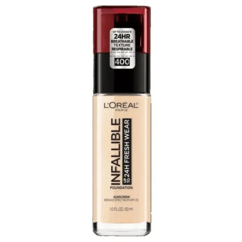 L'Oreal Paris Infallible 24H Fresh Wear Foundation 400 Pearl 30ml