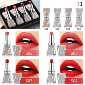 Miss Rose Lipstick Kit Shade 03 4 Colors