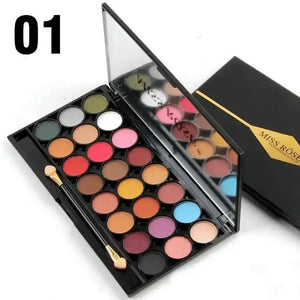 Miss Rose My Fashion My Choice 24-Color Eyeshadow Palette 01