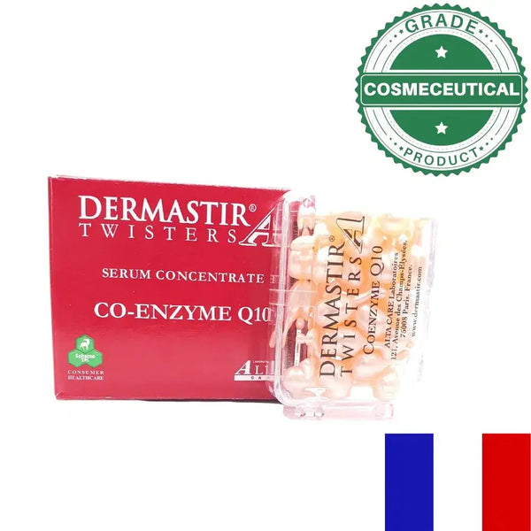 DERMASTIR TWISTERS A SERUM CONCENTRATE CO ENZYME Q10 DERMASTIR TWISTERS A SERUM CONCENTRATE CO ENZYME Q10