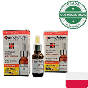 DERMOFUTURE ANTI AGING NIGHT SERUM WITH VITAMIN A 20ml (MADE IN POLAND)