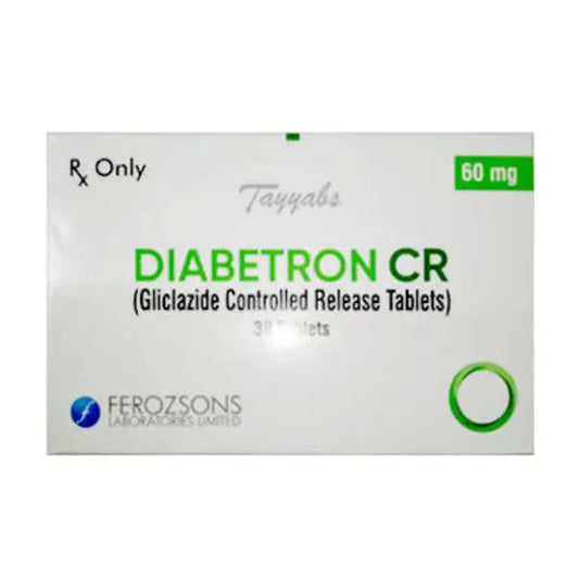 DIABETRON CR 60MG Tab 30's ( Gliclazide)