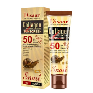 DISAAR Collagen & Snail Anti-Aging Sunscreen SPF50 50g