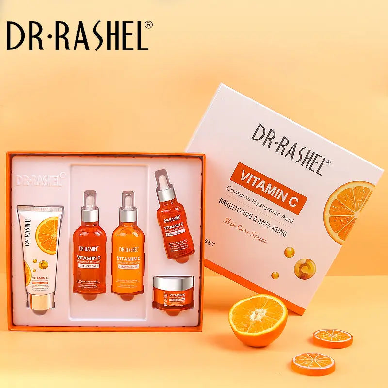 DR RASHEL Vitamin C Brightening and Anti Aging Skin Care Set