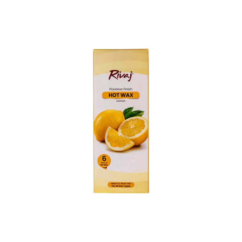 Rivaj Lemon Depilatory Hot Wax – Smooth Hair Removal