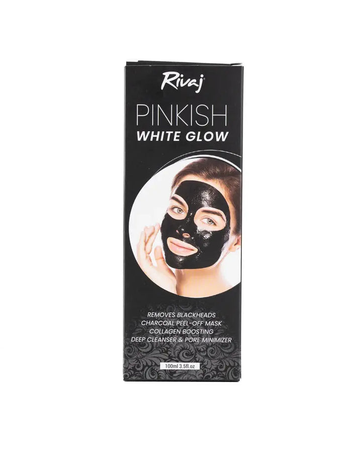 pinkish white glow
