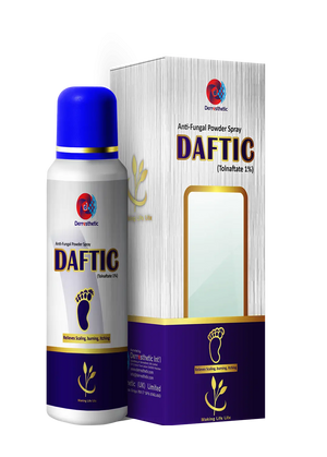 Daftic Tolnaftate 1% Antifungal Powder Spray