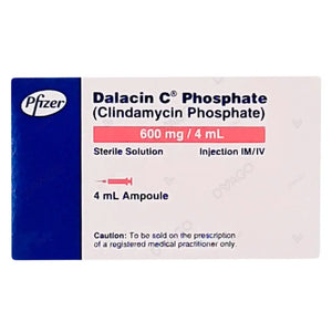 Dalacin C Phosphate IM/IV Injection 600mg/4ml (Clindamycin)