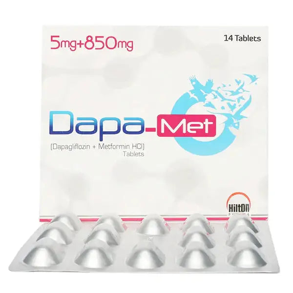 Dapa Met 5/850mg