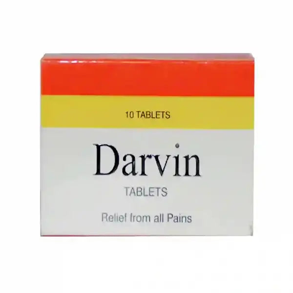 Darvin Tablets 20s – Tramadol + Paracetamol for Pain Relief 01