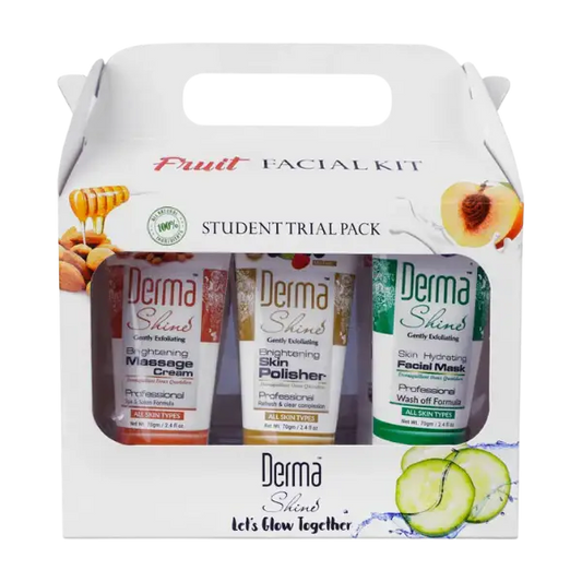 Derma Shine Fruit Facial Kit for Bright & Even Skin