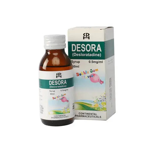 Desora 60ml Syrup – Prescription Medicine for Allergy Relief 01