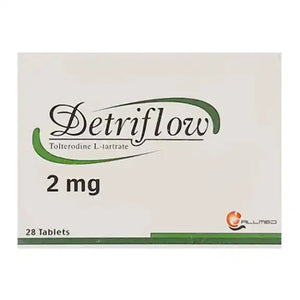 Detriflow 2mg Tablets ��� Tolterodine for Overactive Bladder & Urinary Urgency