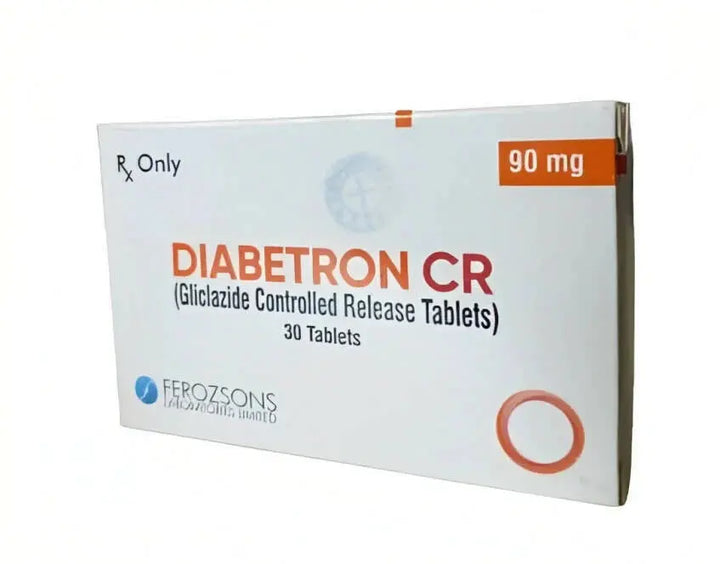 DIABETRON CR 90MG Tablet 30's (Gliclazide) Ferozsons