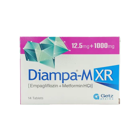 Diampa Mxr 12.5+1000MG Tablet