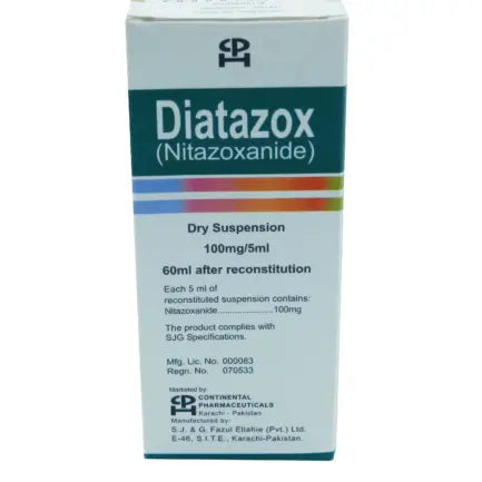 Diatazox Syrup 100mg ��� Effective Antiparasitic Syrup for Children & Adults