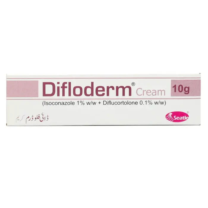 Difloderm Cream 10g – For Fungal Infections & Inflammation Relief