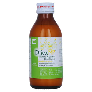 Dijex MP Mixed Fruit Suspension 120ml - For Acidity & Indigestion - Prescription Required