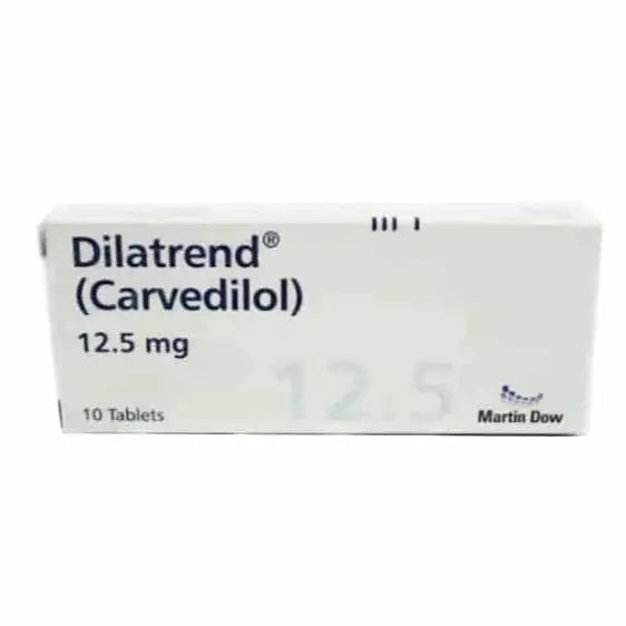 Dilatrend 12.5mg Tab
