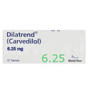 Dilatrend 6.25mg Tablets photo 1