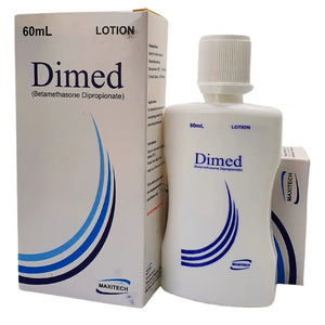 Dimed topical steroid lotion for eczema psoriasis dermatitis Pakistan
