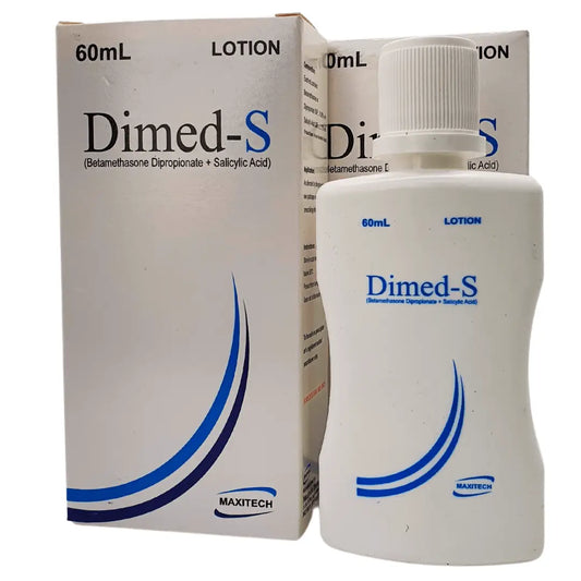 Dimed-S Lotion (60ml) | Betamethasone & Salicylic Acid