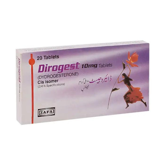 Dirogest 10mg Tablets — Dydrogesterone Hormone & Fertility – Available in Pakistan