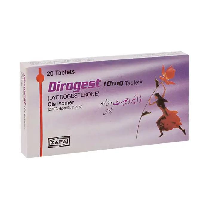 Dirogest 10mg Tablets — Dydrogesterone Hormone & Fertility