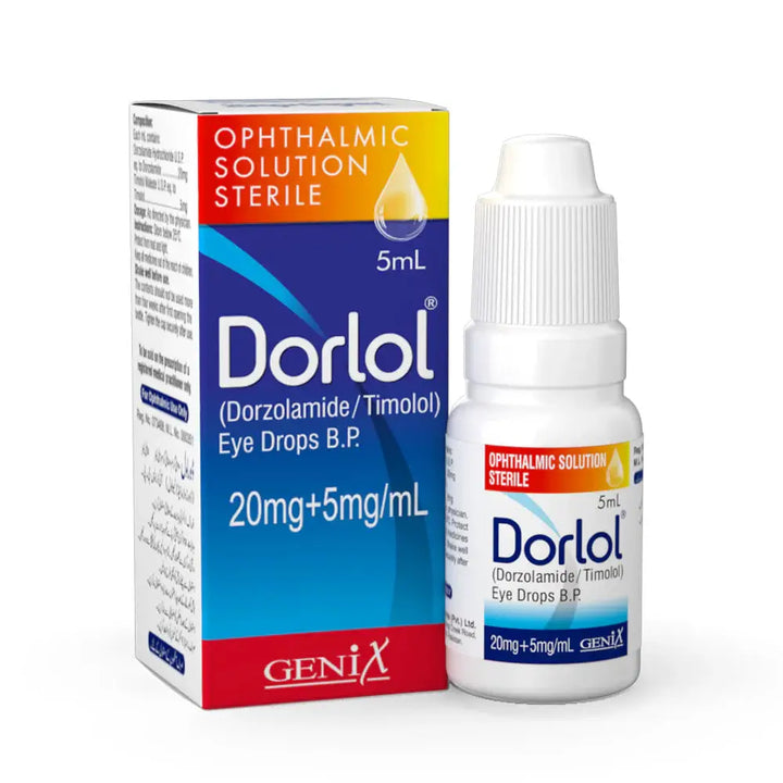 Dorlol 5ml Eye Drops 20mg/5mg