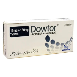 Dowtor Tablets — Amlodipine 10mg + Valsartan 160mg