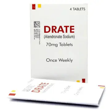 Drate 70mg Tablet – Treatment & Prevention of Osteoporosis 01