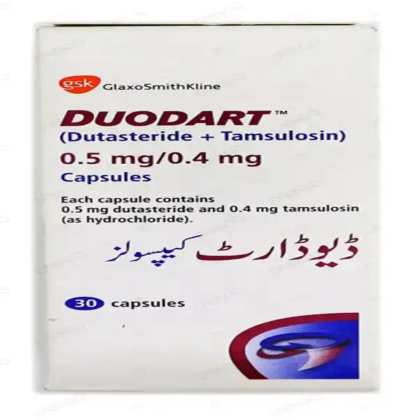 Duodart Capsules 0.5mg/0.4mg 