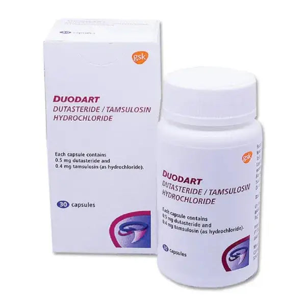 Duodart Capsules 0.5mg/0.4mg 